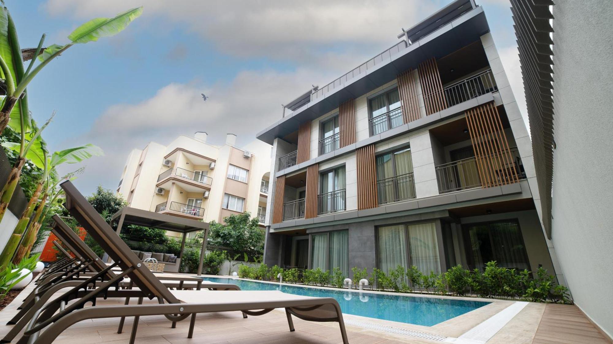 Bomo Suites Antalia Esterno foto